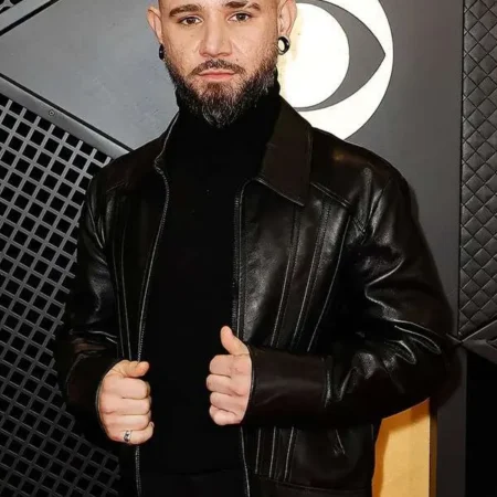 Skrillex American DJ Grammy Awards Leather Jacket
