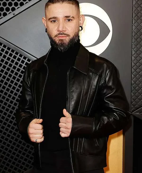 Skrillex American DJ Grammy Awards Leather Jacket