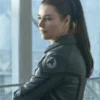 Star Trek Strange New Worlds Leather Jacket Side