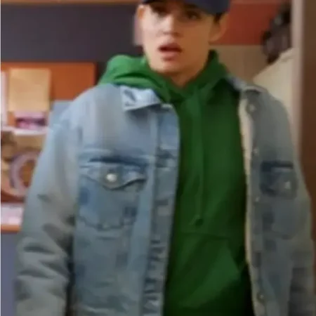 Stella Kidd Chicago Fire S012 Blue Denim Trucker Jacket