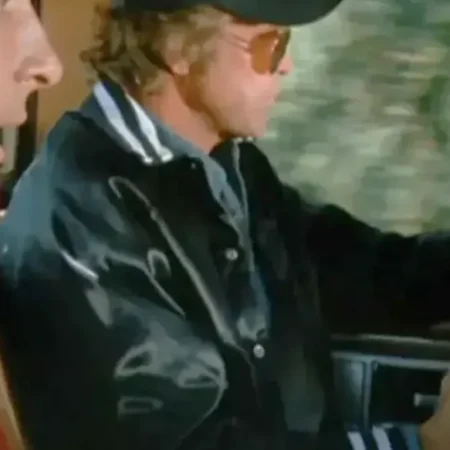 Stuntman Association the Fall Guy Satin Varsity Jacket