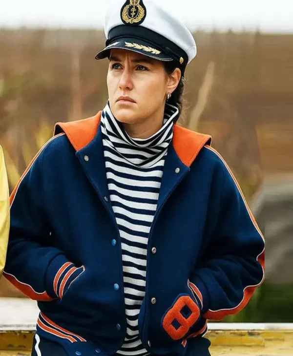 Such Brave Girls Lizzie Davidson Blue Varsity Jacket