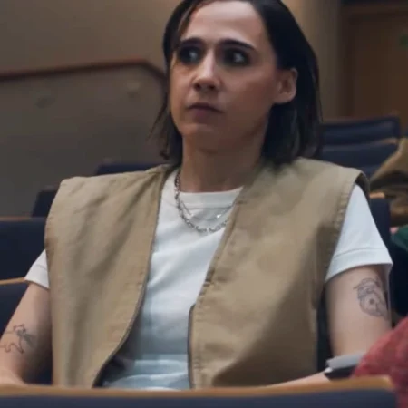 Such Brave Girls S02 Kat Sadler Brown Cotton Vest