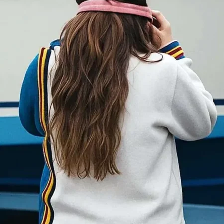 Such Brave Girls S02 Lizzie Davidson Zip Up Jacket Back