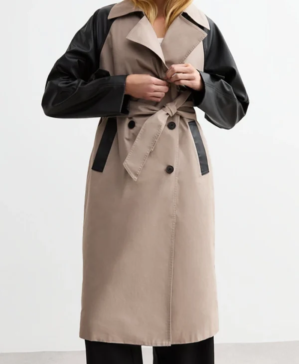 Such Brave Girls S02 Louise Brealey Trench Coat Front