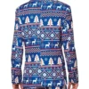 SuitMeister Blue Christmas Blazer For Sale