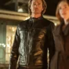 Sullivans Crossing S03 Cal Jones Black Leather Jacket Front webp