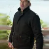 Sullivans Crossing S03 Scott Patterson Black Cotton Jacket webp