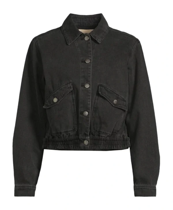 Sullivans Crossing S03 Sydney Shandon Black Denim Jacket webp