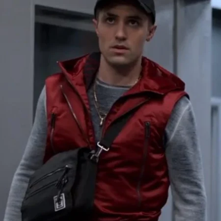 Ted Lasso Jamie Tartt S02 Red Vest webp