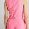 Ted Lasso S02 E11 Keeley Jones Pink Dress Suit Back webp