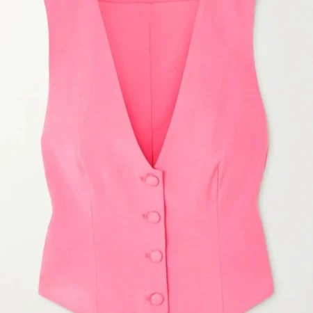 Ted Lasso S02 E11 Keeley Jones Pink Dress Suit Front webp