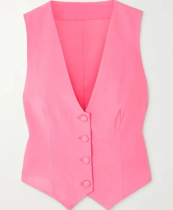 Ted Lasso S02 E11 Keeley Jones Pink Dress Suit Front webp