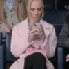 Ted Lasso S03 Juno Temple Pink Coat webp