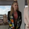 Ted Lasso S03 Keeley Jones Beaded Wool Blazer Front look webp