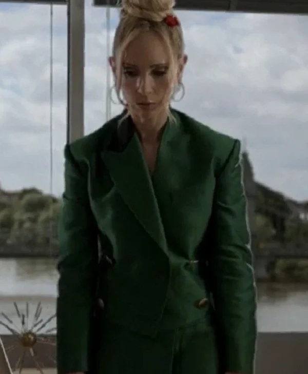 Ted Lasso S03 Keeley Jones Green Blazer webp