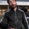 Ted Lasso S2 Brett Goldstein Bomber Black Jacket webp