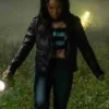 Teen Monica TV Series The Way Home S01 Monique Jasmine Paul Black Leather Jacket