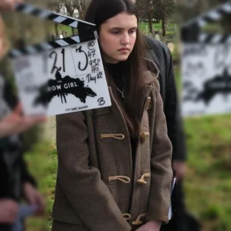 The Crow Girl S01 Chloe Sweetlove Brown Coat