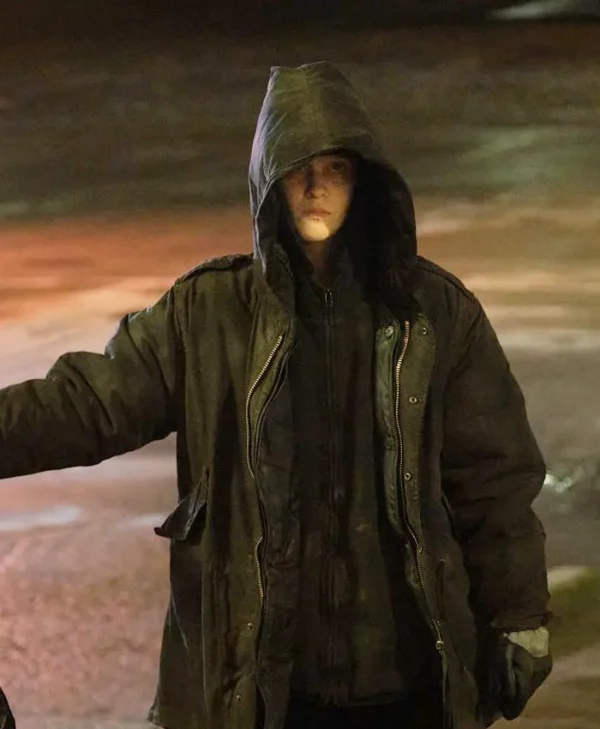 The Crow Girl S01 Clara Rugaard Hooded Jacket