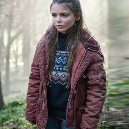 The Crow Girl S01 Isabella Astbury Hooded Jacket