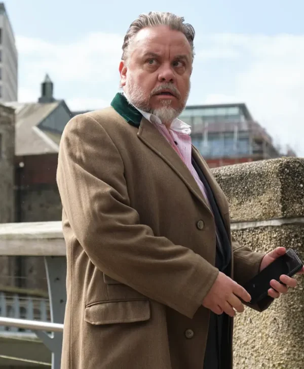 The Crow Girl S01 Lee Boardman Wool Coat Side