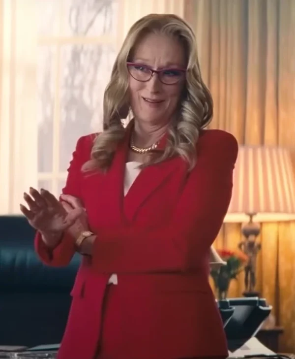 The Devil Wears Prada 2 Meryl Streep Red Blazer