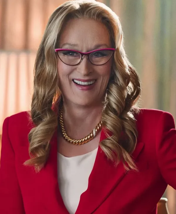 The Devil Wears Prada 2 Meryl Streep Red Blazer Front