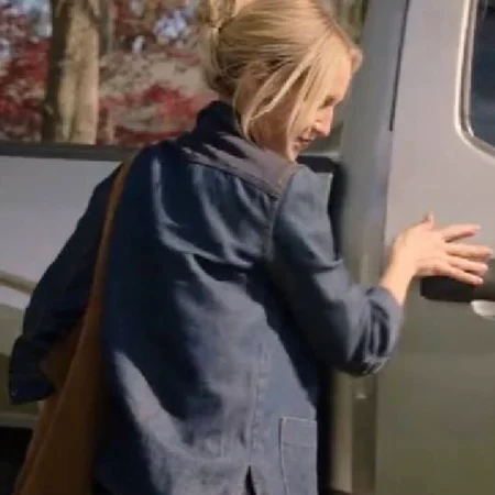 The Hunting Wives S01 Brittany Snow Denim Jacket Side