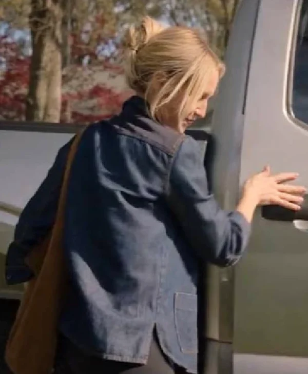 The Hunting Wives S01 Brittany Snow Denim Jacket Side