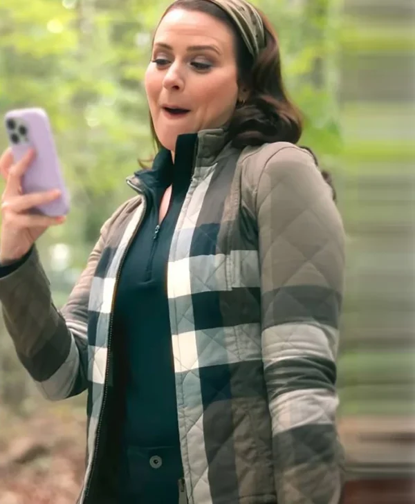 The Hunting Wives S01 Katie Lowes Quilted Jacket