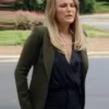 The Hunting Wives S01 Malin Akerman Green Blazer