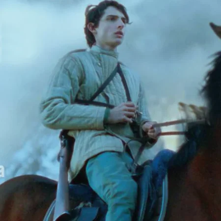 The Legend of Ochi Finn Wolfhard Quilted Jacket Side