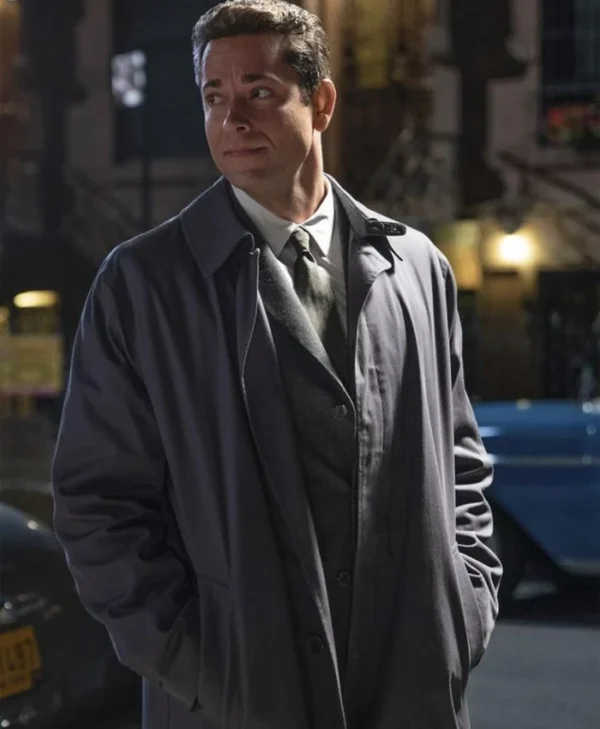 The Marvelous Mrs Maisel Handsome Man Cotton Trench Coat