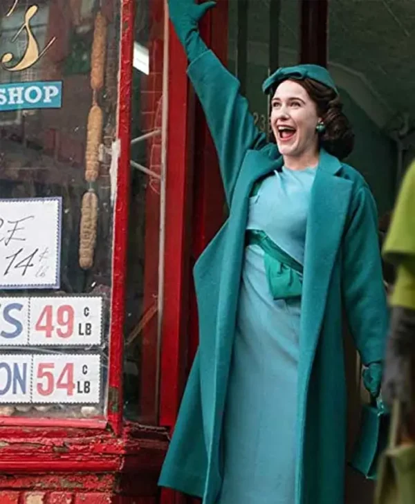 The Marvelous Mrs Maisel Miriam Maisel Sea Green Coat