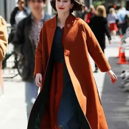 The Marvelous Mrs. Maisel Miriam Orange Long Coat