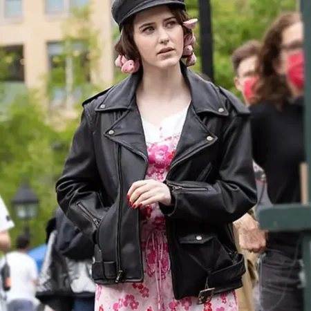 The Marvelous Mrs. Maisel S04 Miriam Maisel Biker Jacket