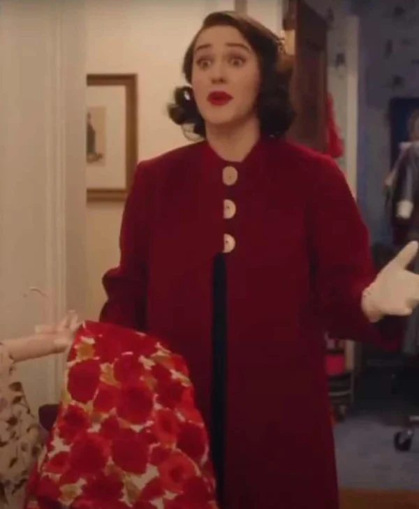 The Marvelous Mrs Maisel S04 Miriam Maisel Red Coat