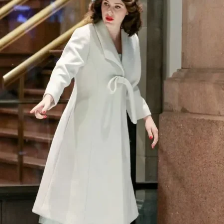 The Marvelous Mrs. Maisel S04 White Long Coat