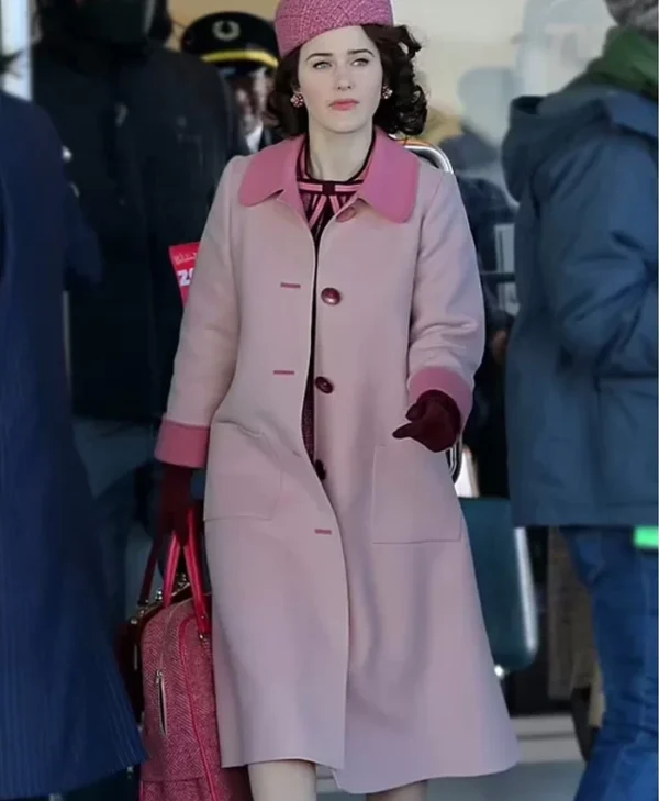 The Marvelous Mrs Miriam Maisel Pink Coat