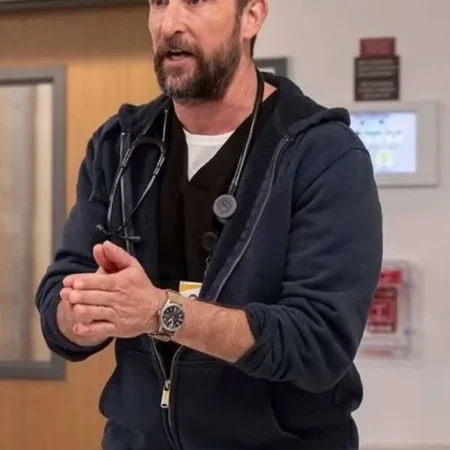 The Pitt Dr Michael Robinavitch Blue Hoodie