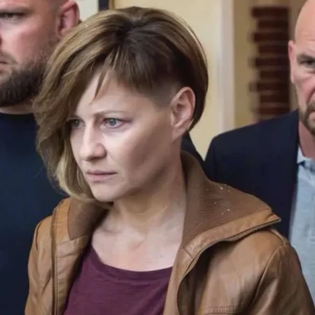 The Plagues of Breslau Helena Brown Leather Jacket