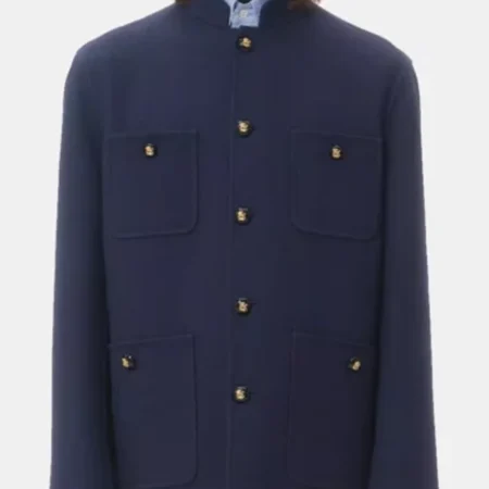 The Rise of The Rich Guy Blue Jacket Coat