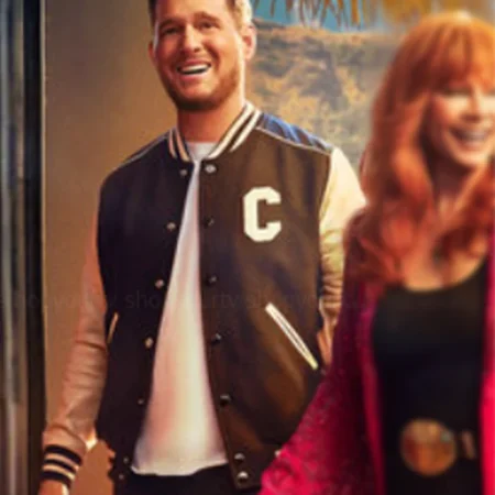 The Voice S28 Michael Buble Varsity Jacket Side