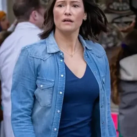 The Way Home Chyler Leigh Blue Jacket