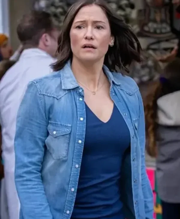 The Way Home Chyler Leigh Blue Jacket
