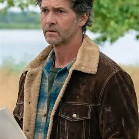 The Way Home Jefferson Brown Leather Jacket