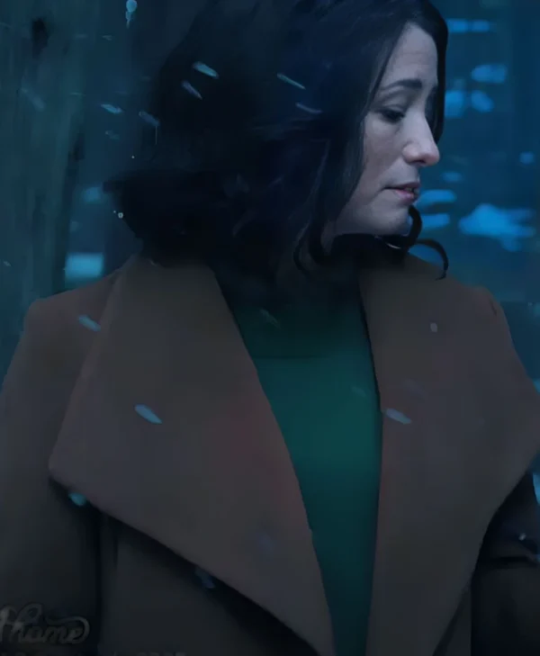 Kat Landry The Way Home S03 Chyler Leigh Brown Coat For Sale