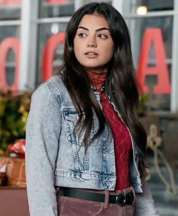 The Way Home Sadie Laflamme Snow Denim Jacket left