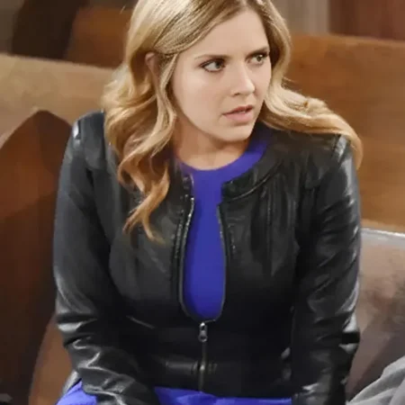 Theresa Donovan Days of Our Lives S49 Leather Jacket